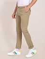 U.S. Polo Assn. Solid Denver Slim Fit Casual Trousers