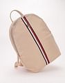 Tommy Hilfiger Solid Beige Nylon Backpack