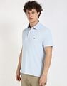 Tommy Hilfiger Solid Regular-Fit Cotton Polo Shirt