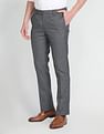 Arrow Patterned Dobby Autoflex Trousers