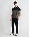 Arrow Sport Logo Color Block Polo Shirt