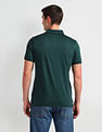 Arrow Pique Knit Solid Polo Shirt