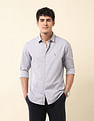 U.S. Polo Assn. Solid Slim Fit Twill Shirt