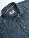 Flying Machine Geometric Print Cotton Shirt