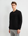 Arrow Sport Solid Regular Fit Sweatshirt