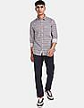 U.S. Polo Assn. Denim Co. Spread Collar Printed Casual Shirt