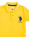 U.S. Polo Assn. Kids Solid Pique Cotton Polo Shirt