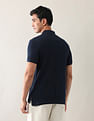 Arrow Sport Pure Cotton Colourblocked Polo Shirt