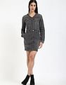 Tommy Hilfiger Cotton V-Neck Denim Dress