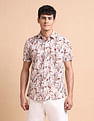 U.S. Polo Assn. Denim Co. Slim Fit Tropical Printed Shirt