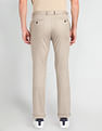 Arrow Sports Solid Dobby Autoflex Trousers