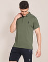 U.S. Polo Assn. Brand Tape Solid Polo Shirt