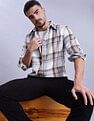 Tommy Hilfiger Checks Regular-Fit Cotton Shirt