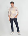 Arrow Sports Tartan Check Oxford Shirt