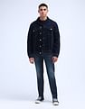 Flying Machine Slash Slim Tapered Washed Jeans