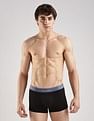 Calvin Klein Underwear Multi-Coloured Solid Low Rise Trunk - Pack Of 3