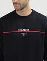 Tommy Hilfiger Crew Neck Brand Print Sweatshirt