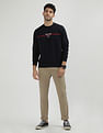Tommy Hilfiger Crew Neck Brand Print Sweatshirt