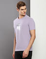 Calvin Klein Foil Brand Print Slim Fit T-Shirt