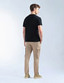 Flying Machine Solid Relaxed Fit Knitted Joggers