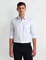 Arrow Grid Tattersall Checked Cotton Shirt