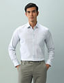 Arrow Slim Fit Twill Printed Shirt
