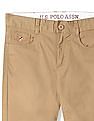 U.S. Polo Assn. Kids Regular Fit Solid Trousers