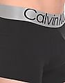 Calvin Klein Underwear Men Assorted Branded Waist Mid Rise Trunks - Pack Of 3