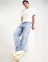 Tommy Hilfiger Mid-Wash Slim-Fit Mid Rise Jeans