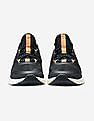 Cole Haan Women Grey Pinstripe And Rose Gold ZERØGRAND Overtake Running Shoe