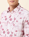 U.S. Polo Assn. Floral Printed Tailored Fit Shirt