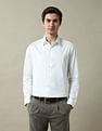 Arrow Textured Tailored Fit 1851 Shirt