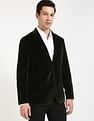 Tommy Hilfiger Solid Regular-Fit Cotton Blazer