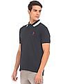 U.S. Polo Assn. Slim Fit Pique Polo Shirt