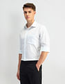 Arrow Liberty Classic Fit Vertical Striped Shirt
