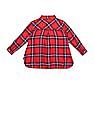 U.S. Polo Assn. Kids Spread Collar Checked Shirt