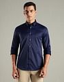 Tommy Hilfiger Solid Regular Fit Cotton Shirt