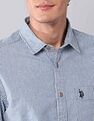 U.S. Polo Assn. Denim Co. Vertical Striped Pure Cotton Shirt