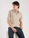 Calvin Klein Jeans Logo Regular-Fit Cotton Polo T-Shirt
