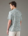 Arrow Sport Floral Pattern Pure Cotton Shirt
