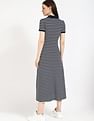 Tommy Hilfiger Cotton Polo Collar A-Line Dress