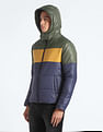 Flying Machine Detachable Hood Colour Block Jacket