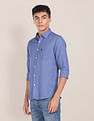 U.S. Polo Assn. Spread Collar Solid Casual Shirt