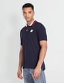 Flying Machine Solid Cotton Polo Shirt
