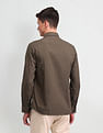 Arrow Sport Slim Fit Vertical Striped Shirt