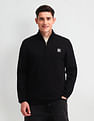 U.S. Polo Assn. Denim Co. Half Zipper Solid Sweater