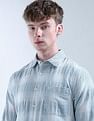 Flying Machine Plaid Checked Digitopia Shirt