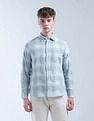 Flying Machine Plaid Checked Digitopia Shirt