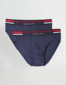 USPA Innerwear Elasticized Waist Pure Cotton I006 Briefs - Pack Of 2
