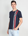 U.S. Polo Assn. Denim Co. Crew Neck Brand Stripe T-Shirt